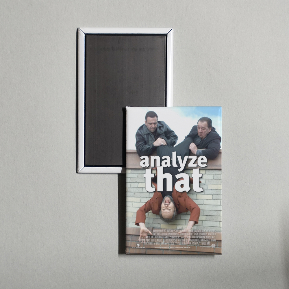 Analyze That Mini Movie Fridge Magnet