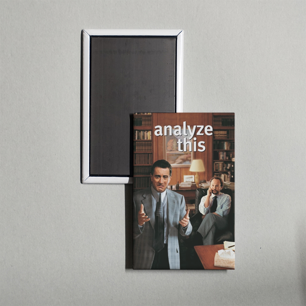 Analyze This Mini Movie Fridge Magnet