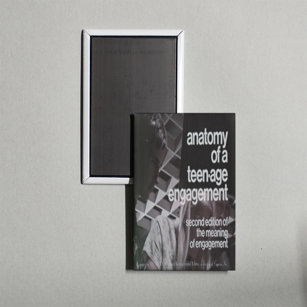 Anatomy of a Teenage Engagement (Second Edition of the Meaning of Engagement) Mini Movie Fridge Magnet