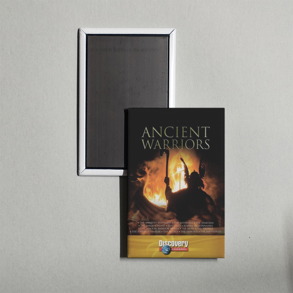 Ancient Warriors TV Show Fridge Magnet