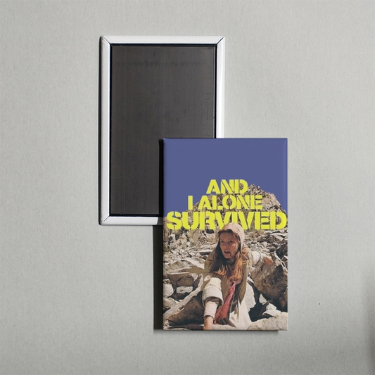And I Alone Survived Mini Movie Fridge Magnet