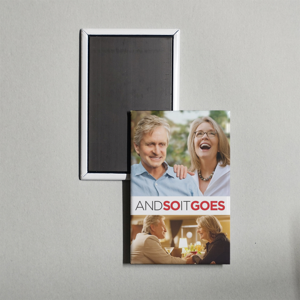 And So It Goes Mini Movie Fridge Magnet