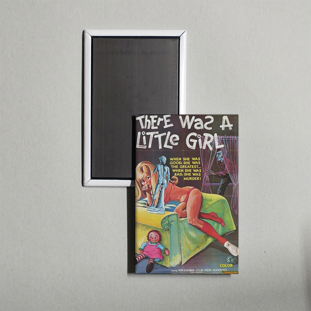 And When She Was Bad... Mini Movie Fridge Magnet