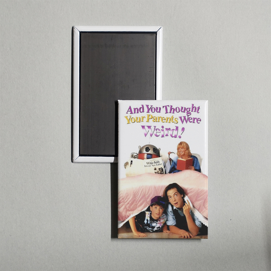 And You Thought Your Parents Were Weird! Mini Movie Fridge Magnet