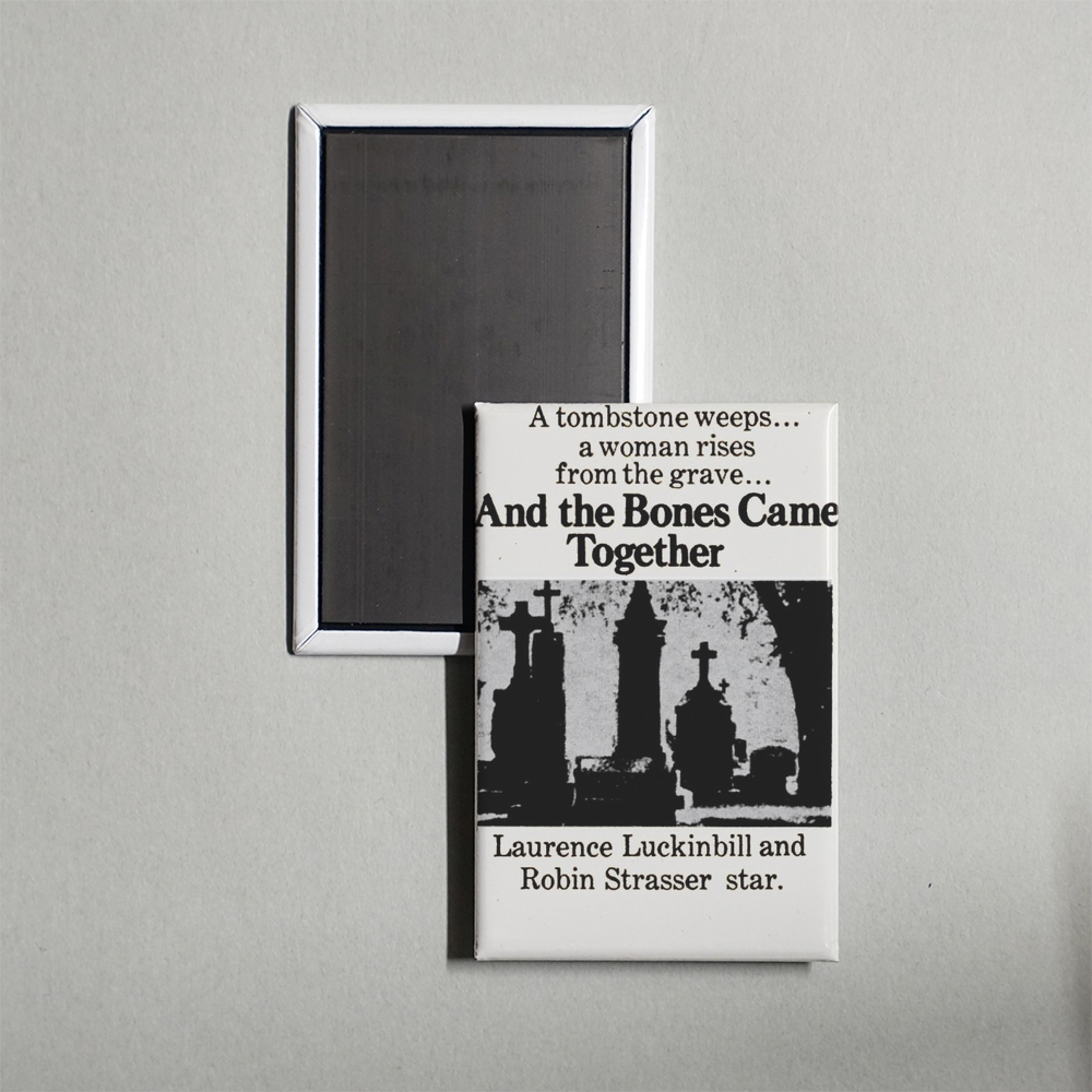 And the Bones Came Together Mini Movie Fridge Magnet