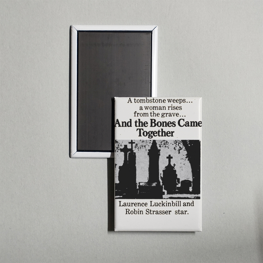 And the Bones Came Together Mini Movie Fridge Magnet
