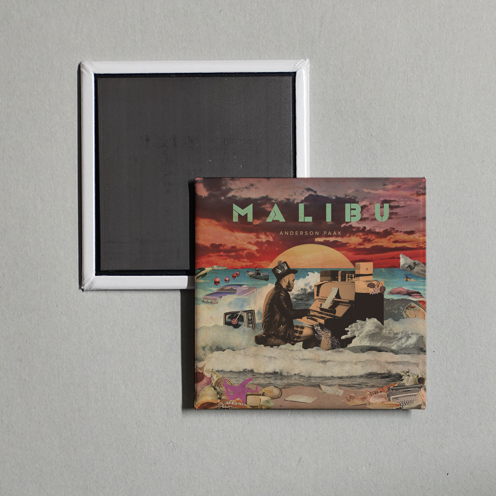 Anderson .Paak - Malibu Album Cover Fridge Magnet