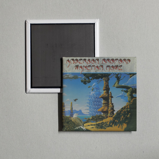 Anderson Bruford Wakeman Howe - Anderson, Bruford, Wakeman, Howe Album Cover Fridge Magnet