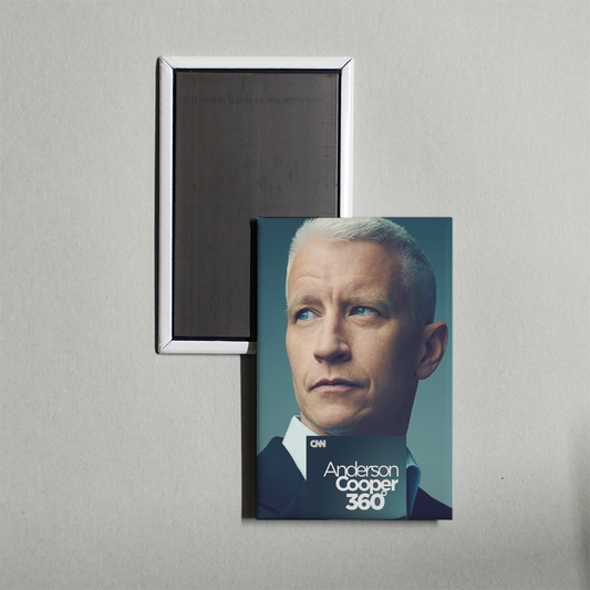 Anderson Cooper 360° TV Show Fridge Magnet