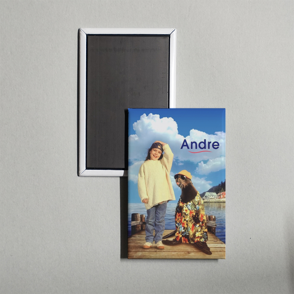 Andre Mini Movie Fridge Magnet