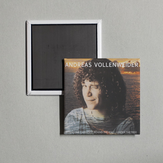 Andreas Vollenweider - Behind the Gardens, Behind the Wall, Under the Tree... Album Cover Fridge Magnet