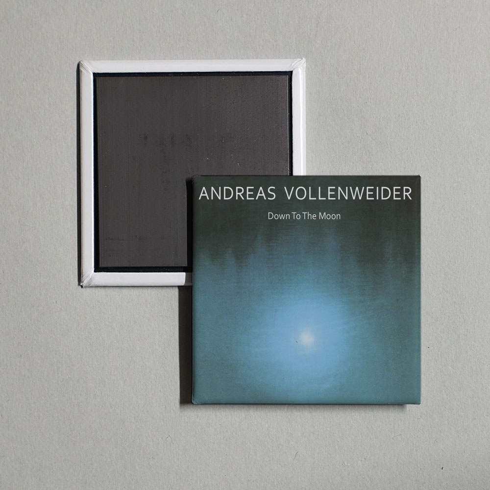 Andreas Vollenweider - Down to the Moon Album Cover Fridge Magnet