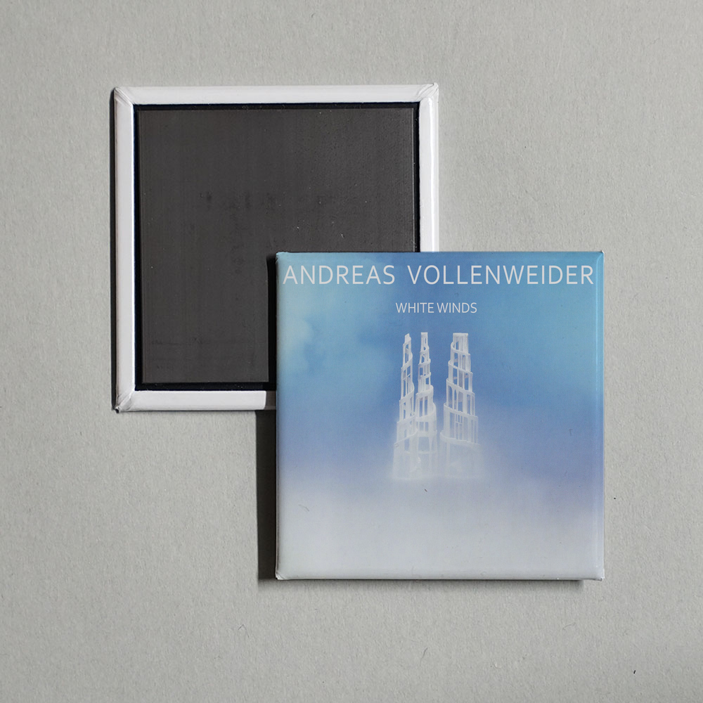 Andreas Vollenweider - White Winds (Seeker's Journey) Album Cover Fridge Magnet