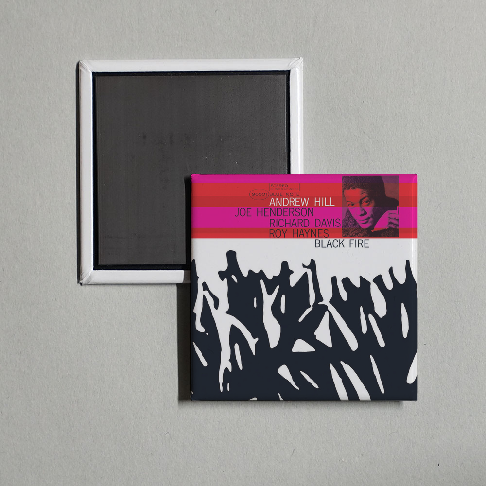 Andrew Hill - Black Fire Album Cover Fridge Magnet