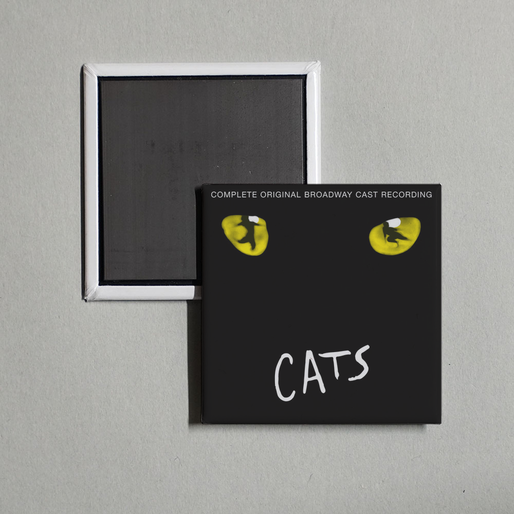 Andrew Lloyd Webber - Cats (Original Broadway Cast Recording  1983) Album Cover Fridge Magnet