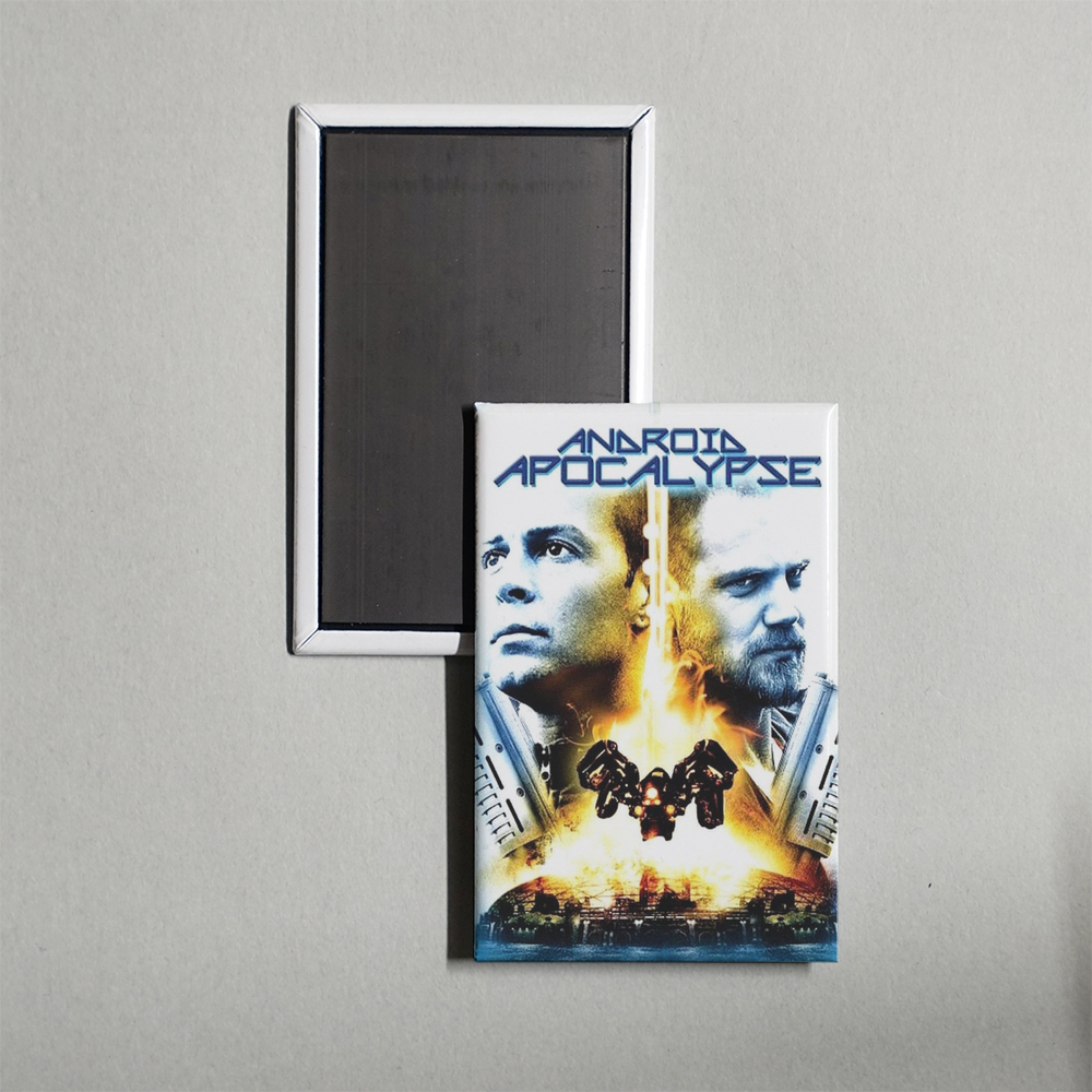 Android Apocalypse Mini Movie Fridge Magnet