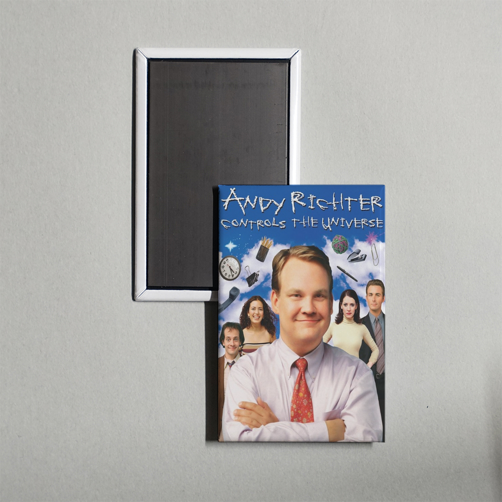 Andy Richter Controls the Universe TV Show Fridge Magnet