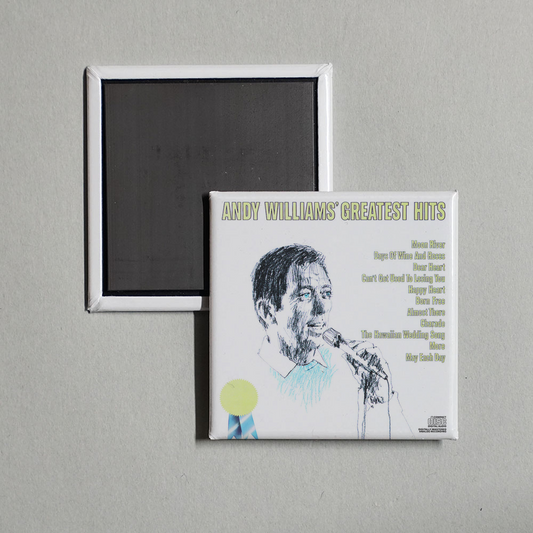 Andy Williams - Andy Williams' Greatest Hits Album Cover Fridge Magnet