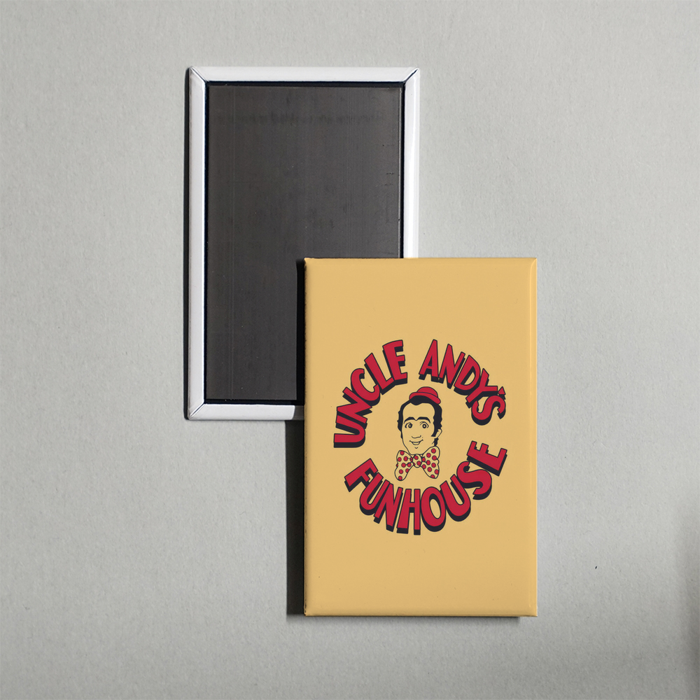Andy's Funhouse Mini Movie Fridge Magnet