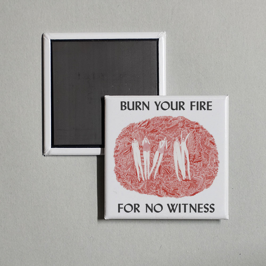 Angel Olsen - Burn Your Fire For No Witness (Deluxe Edition) Album Cover Fridge Magnet