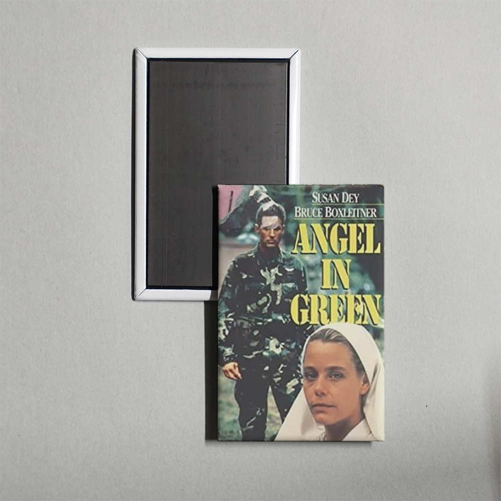 Angel in Green Mini Movie Fridge Magnet