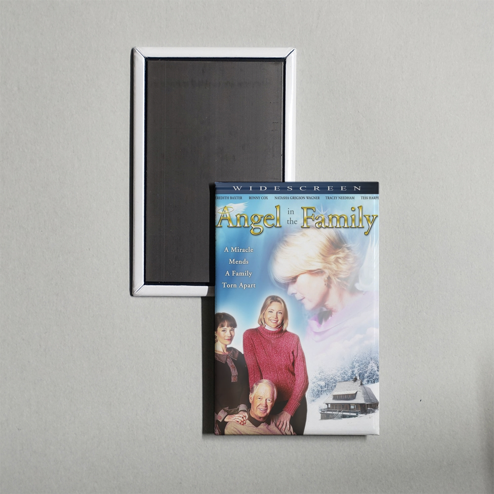 Angel in the Family Mini Movie Fridge Magnet
