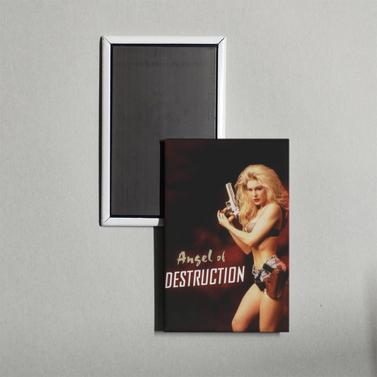 Angel of Destruction Mini Movie Fridge Magnet