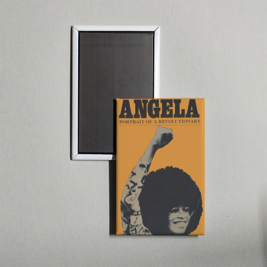 Angela Davis Portrait of a Revolutionary Mini Movie Fridge Magnet
