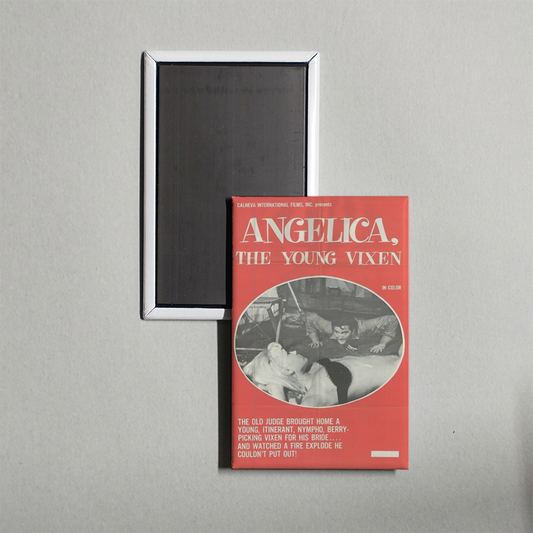 Angelica, the Young Vixen Mini Movie Fridge Magnet