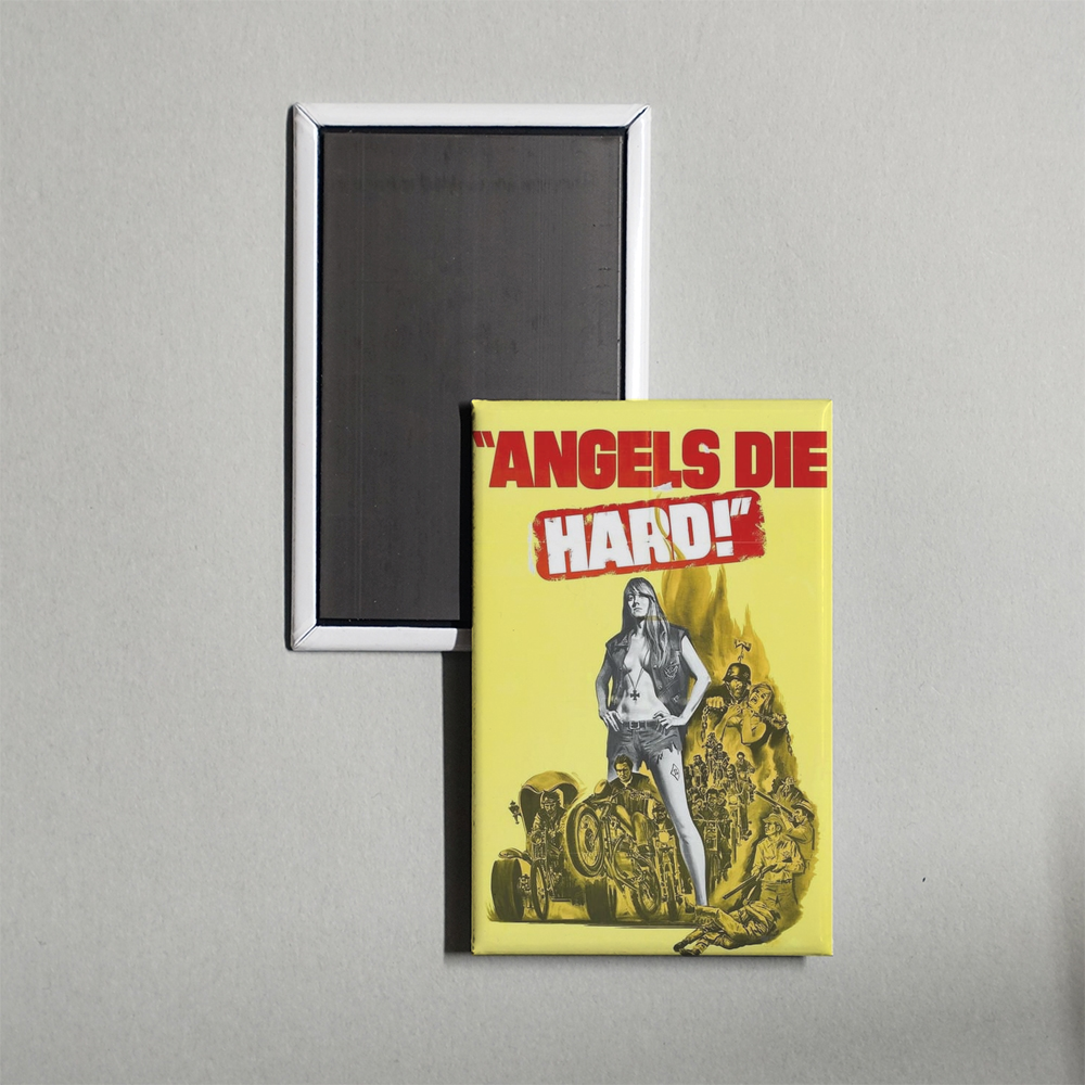 Angels Die Hard Mini Movie Fridge Magnet
