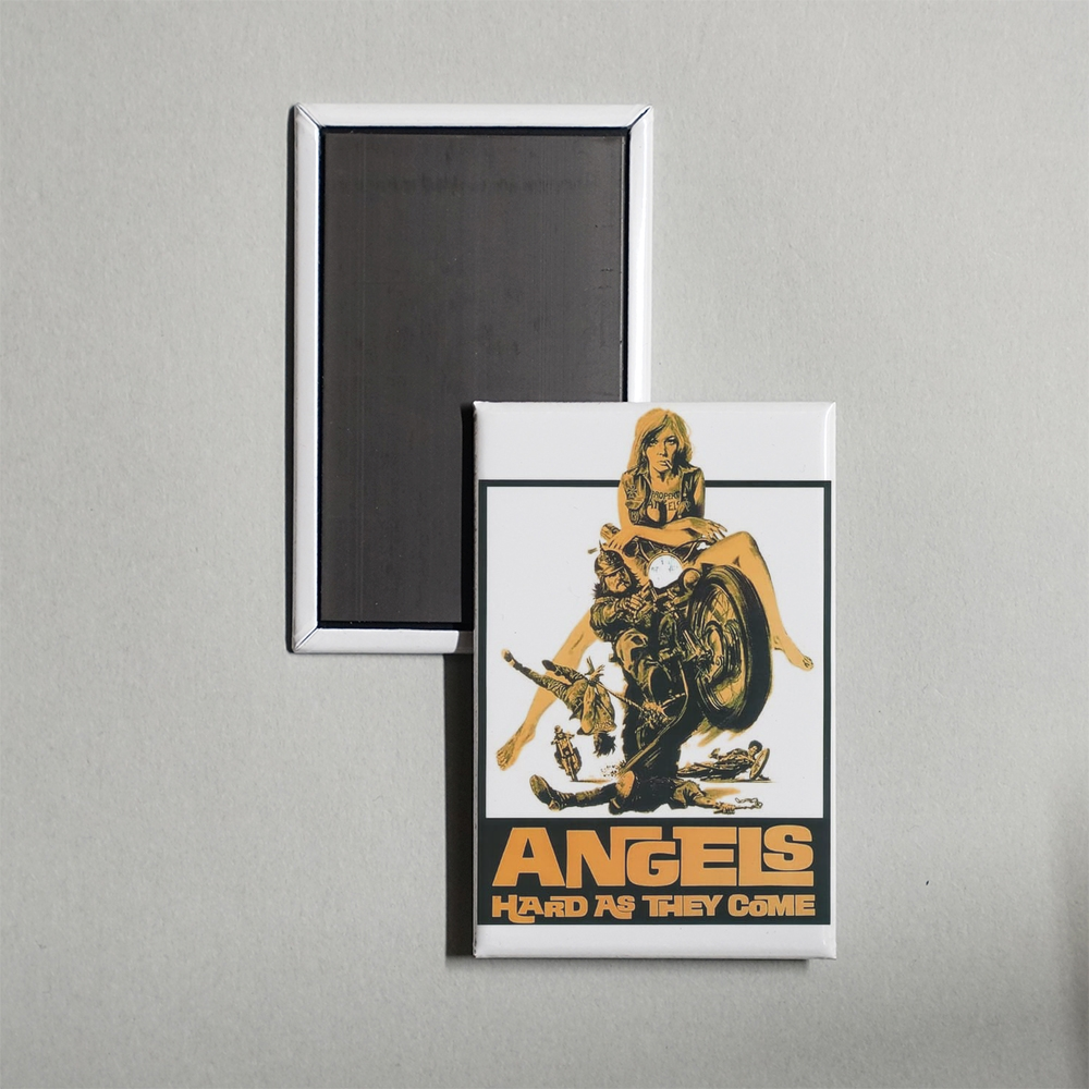 Angels Hard as They Come Mini Movie Fridge Magnet