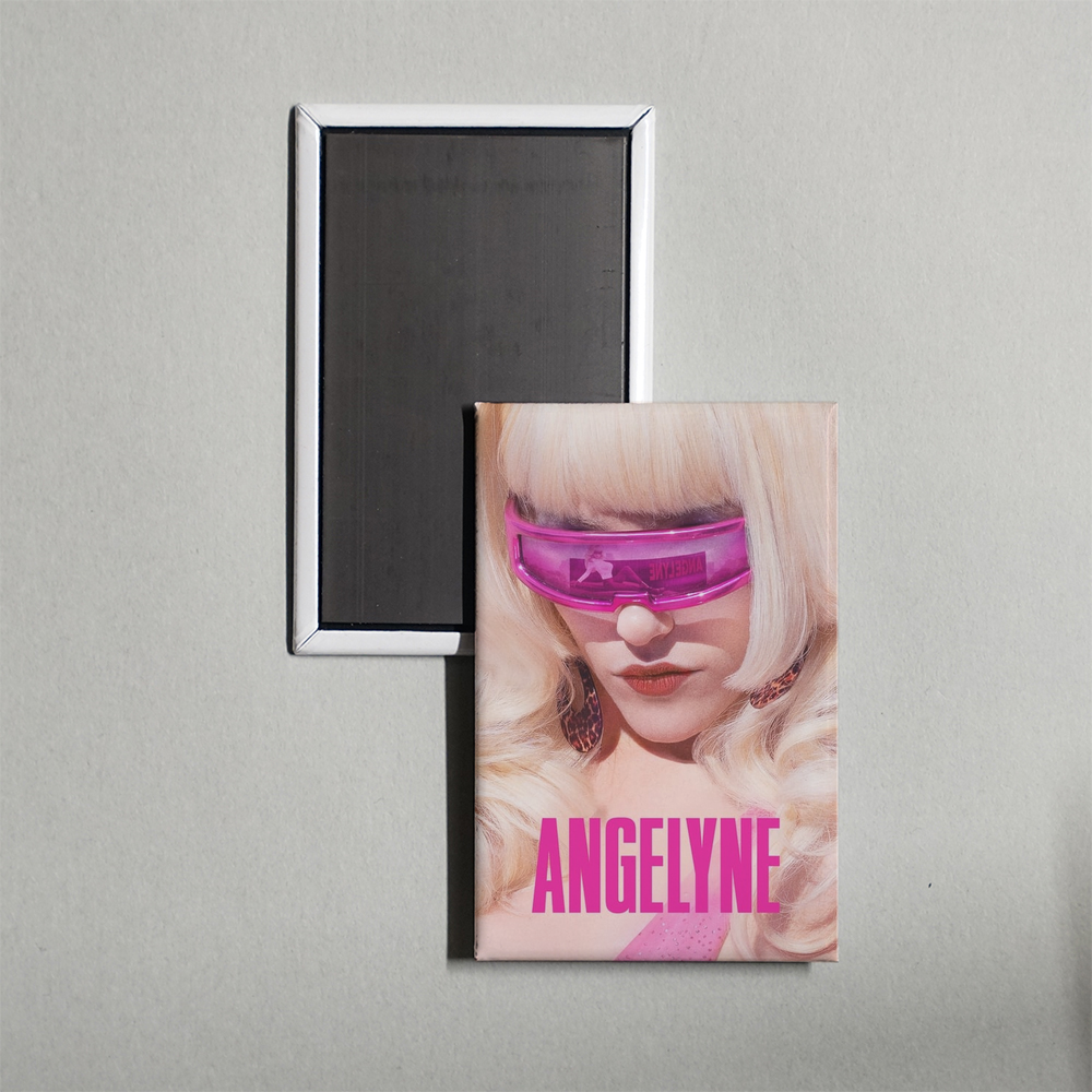 Angelyne TV Show Fridge Magnet
