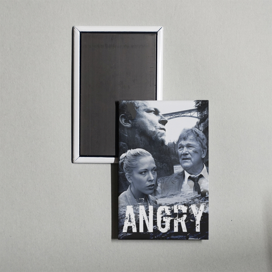 Angry Mini Movie Fridge Magnet