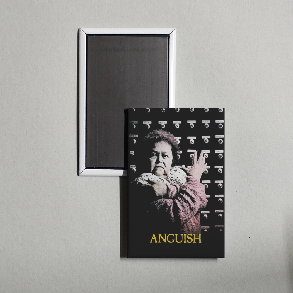 Anguish Mini Movie Fridge Magnet