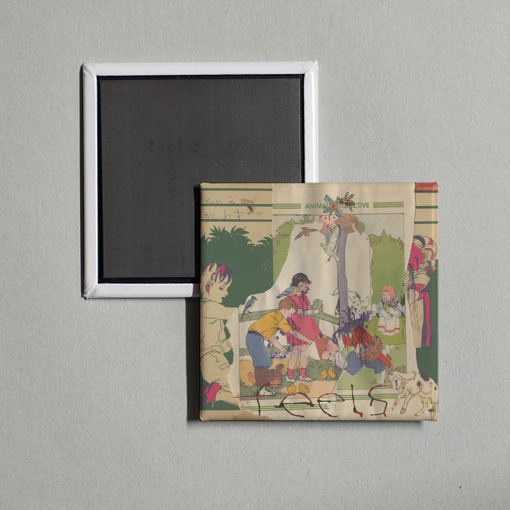 Animal Collective - Feels Album Cover Fridge Magnet