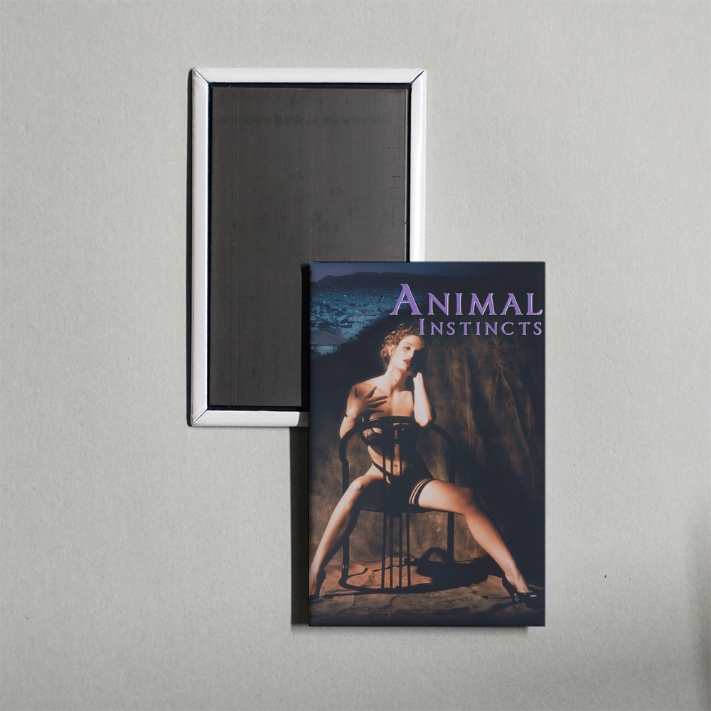 Animal Instincts Mini Movie Fridge Magnet