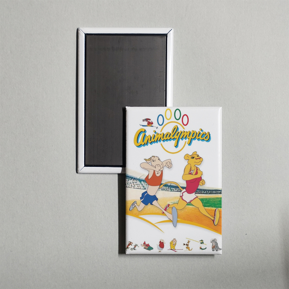 Animalympics Mini Movie Fridge Magnet