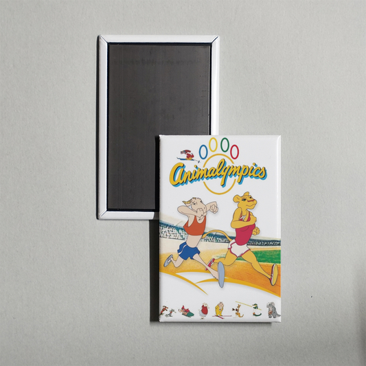 Animalympics Mini Movie Fridge Magnet