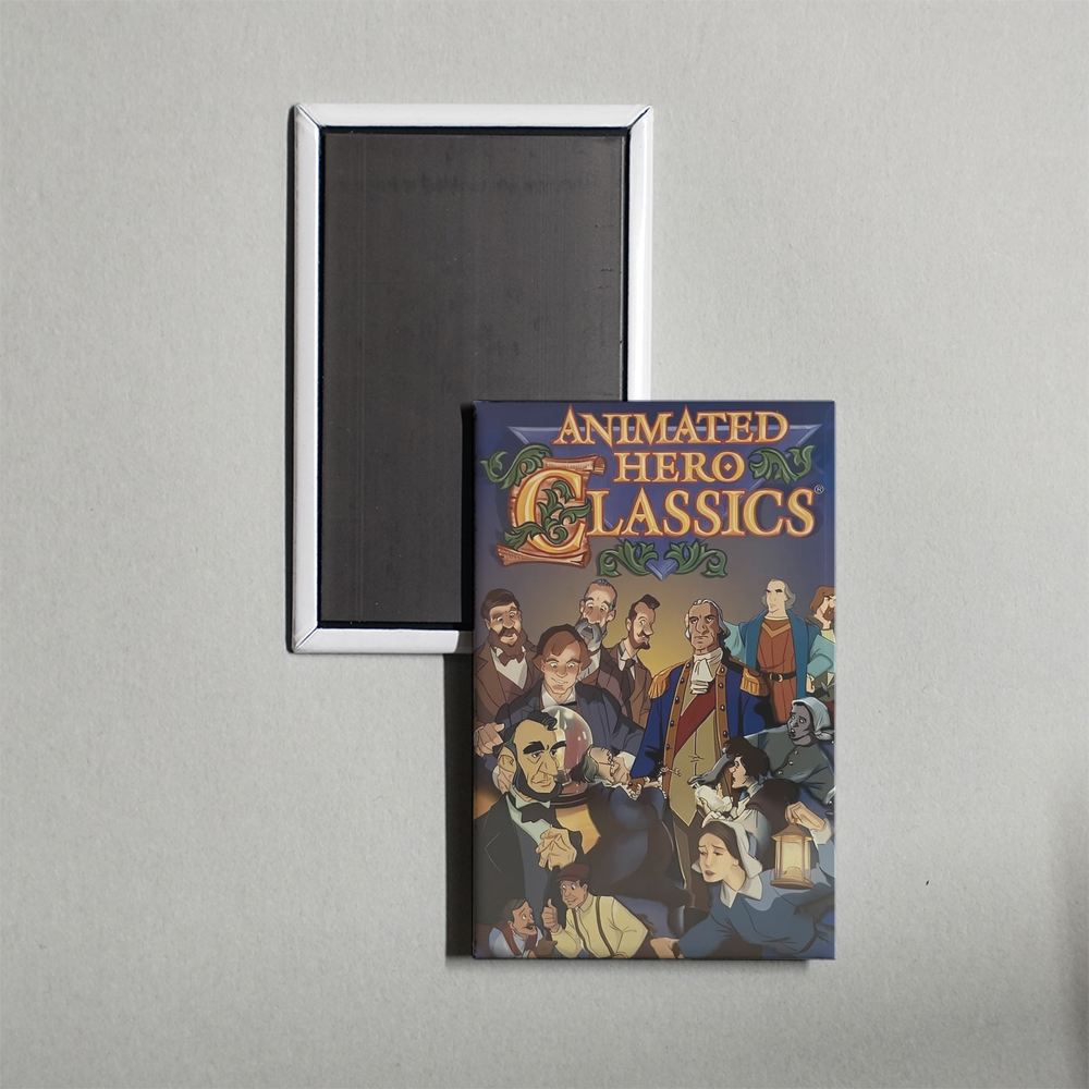 Animated Hero Classics TV Show Fridge Magnet