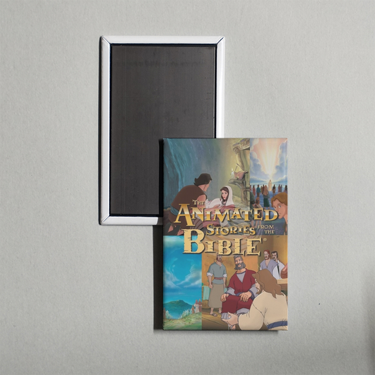 Animated Stories from the Bible TV Show Fridge Magnet