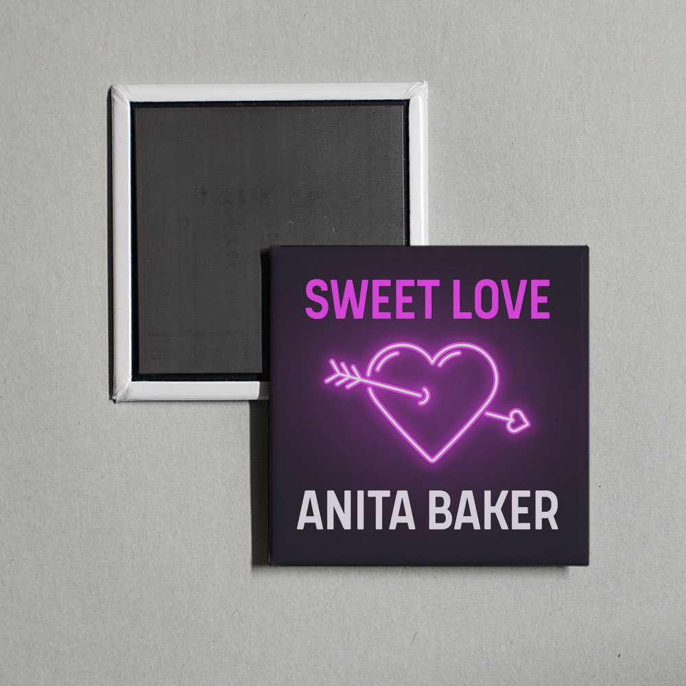 Anita Baker - Sweet Love Album Cover Fridge Magnet