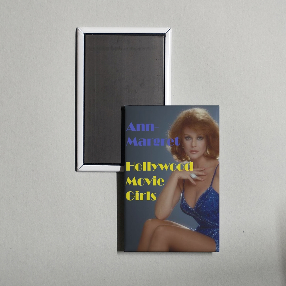 Annargret Hollywood Movie Girls Mini Movie Fridge Magnet