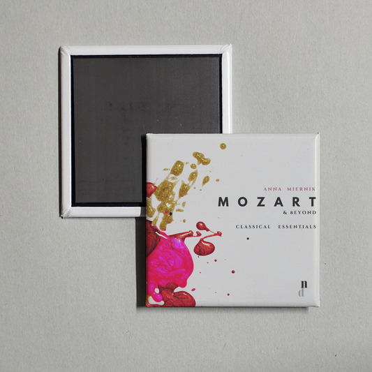 Anna Miernik - Mozart & Beyond. Classical Essentials Album Cover Fridge Magnet