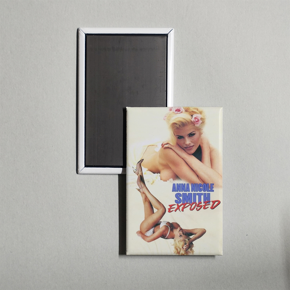 Anna Nicole Smith Exposed Mini Movie Fridge Magnet
