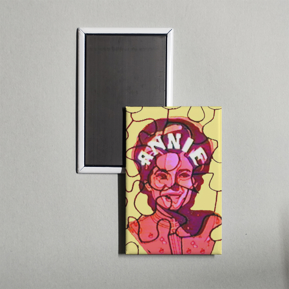 Annie the Women in the Life of a Man Mini Movie Fridge Magnet