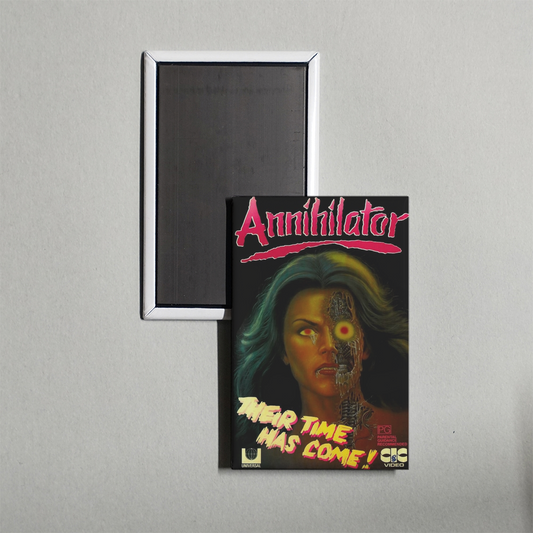 Annihilator Mini Movie Fridge Magnet