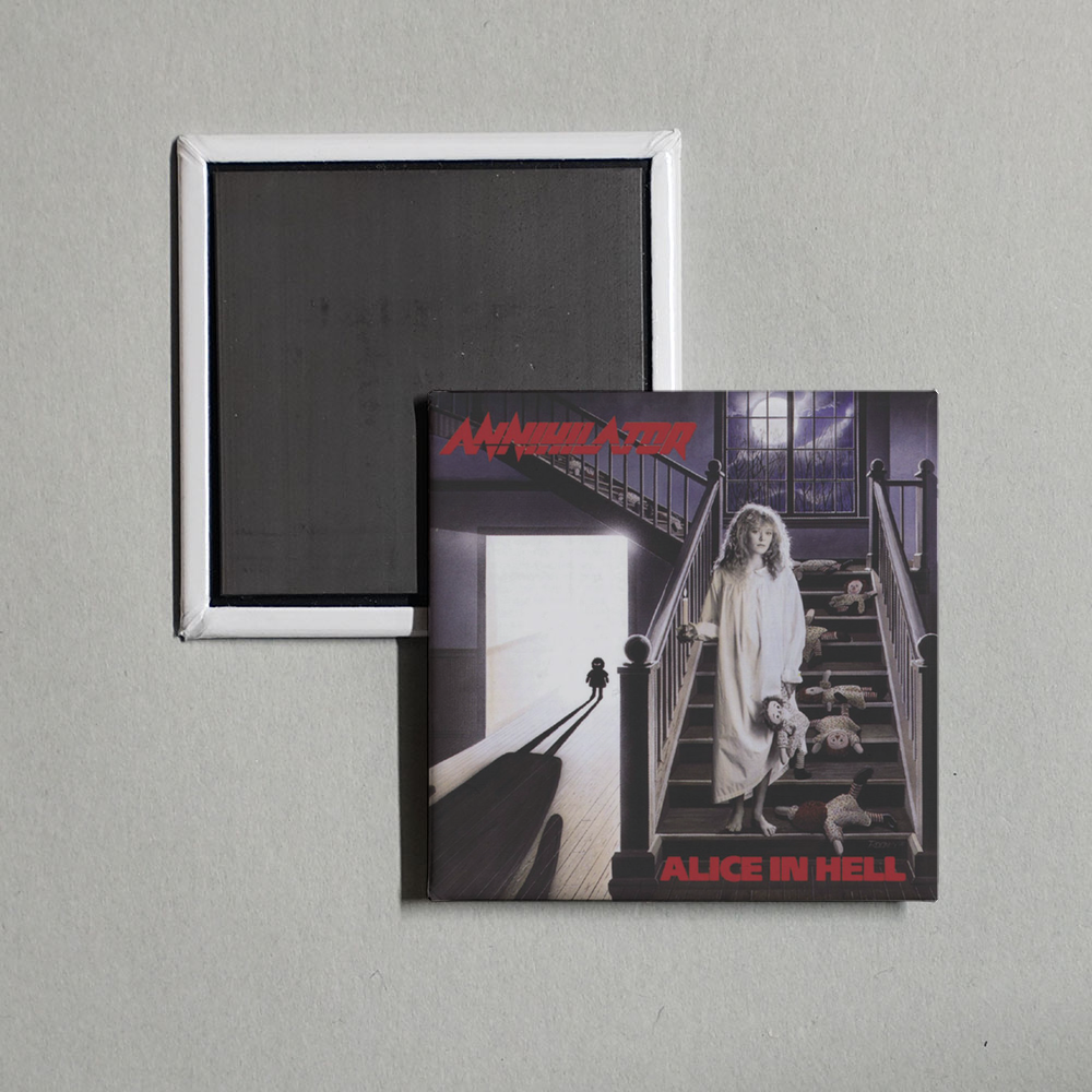 Annihilator - Alice In Hell Album Cover Fridge Magnet