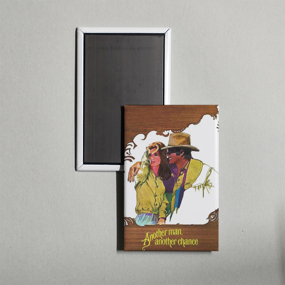 Another Man, Another Chance Mini Movie Fridge Magnet