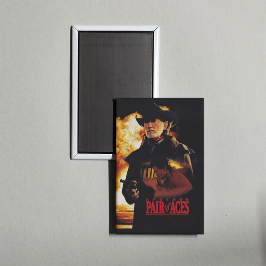 Another Pair of Aces Three of a Kind Mini Movie Fridge Magnet