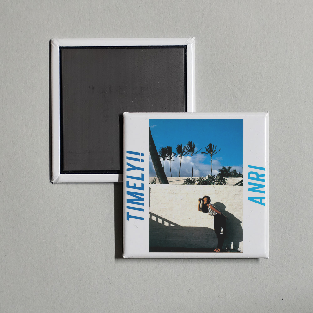 Anri - Timely!! Album Cover Fridge Magnet